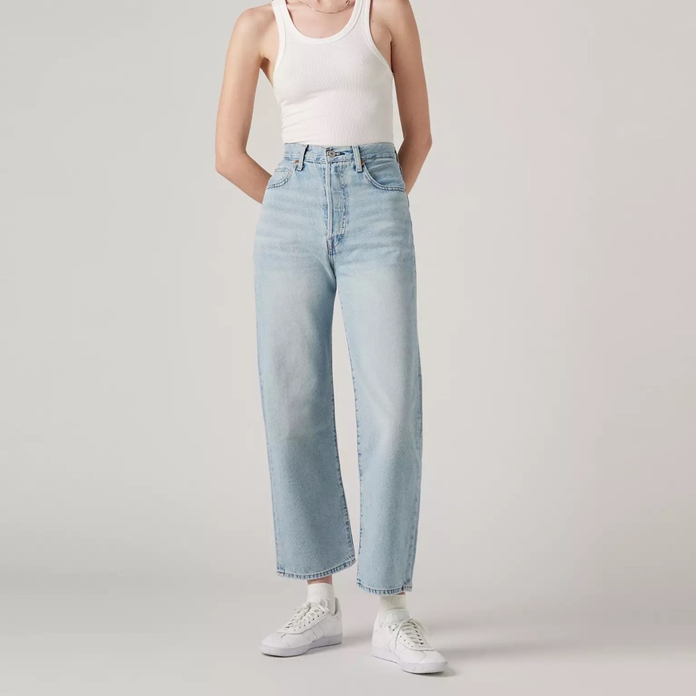 Levi’s Ribcage Straight Ankle Jeans